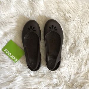 Crocs Taylor brown sling back